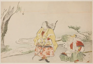 Empress Jingu and Her Minister Takenouchi no Sukune