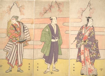 Three Unidentified Actors, ca. 1793