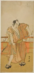 The Actor Nakamura Sukegoro II in an Unidentified Role