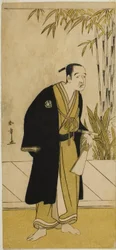 The Actor Otani Tomoemon I as Kajino Choan in the Play Hono Nitta Daimyojin, Performed at the Morita Theater in the Seventh Month, 1777