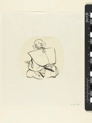 Seated Man, Seen from the Back