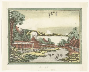 Evening Bells of the Mii Temple (series title: Eight Views of Omi)
