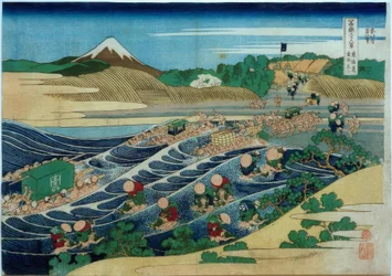 Mount Fuji, Seen from Kanaya on the Tōkaidō Road