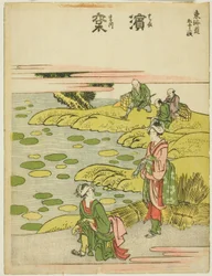 Hamamatsu, from the series "Fifty-three Stations of the Tokaido"