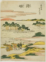 Maisaka, from the series "Fifty-three Stations of the Tokaido"
