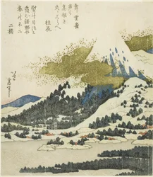 Mount Fuji from Lake Ashi in Hakone