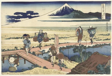 Nakahara in the Province of Sagami (36 Views of Mount Fuji)