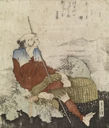 Old Fisherman Smoking his Pipe, c.1835