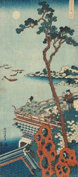 Print from the series "A True Mirror of Chinese and Japanese Poems"