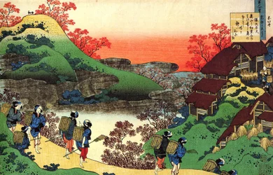 Series of One Hundred Poems by One Hundred Poets: Sarumaru Dayu