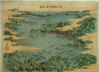 Shiogama and Matsushima in the Province of Mutsu