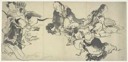 The Six Master Poets, Edo Period