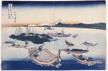 Tsukuda Island In Musashi Province