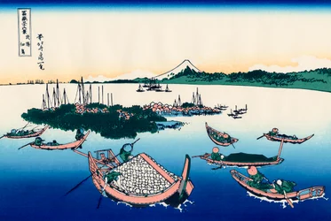 Tsukuda Island in Musashi Province