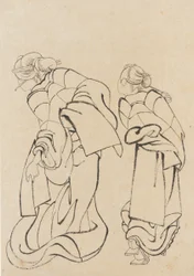 Two women, late 18th-early 19th century