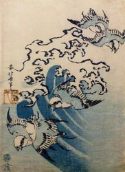 Waves and Birds, c. 1825