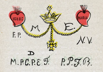 Tattoo Hearts of Jesus and Mary