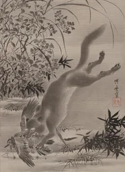 Fox Catching Bird, ca. 1887
