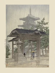 The Zensetsu Temple in Sanshu (1937)