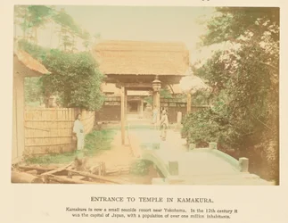 Entrance to Temple in Kamakura