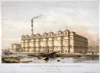 Granary on Canada Wharf, Rotherhithe, London
