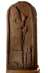 Berlin Museum, Nubian Pharaohs, Stela of Esarhaddon from Zenjirili, stele of Nastasen, 2007