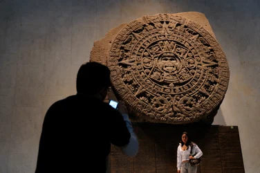 Greatest Aztecs, NMAH, Mexico City, Mexico, Calendar Stone, Aztec, National Museum