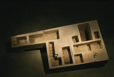 Limestone Model of a Royal Tomb, Middle Kingdom, 2002