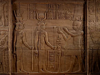 MM7836; Cleopatra; Egypt; Philae Temple; Aswan; Isis Temple; Last Pharaohs Ptolemy