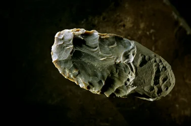 Peopling the Americas, Stone Axe, Gault site, Texas, America, 2000
