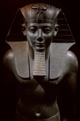 Thutmosis III, Thutmose III, Tuthmose III, statue, Luxor Museum, Egypt, New Kingdom