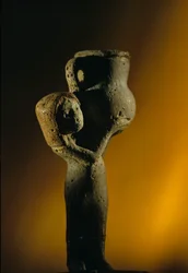 Unguent Vessel, shape of female servant