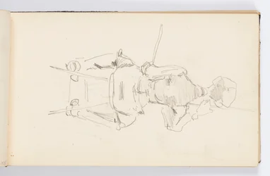 Sketchbook Page: Artist at Work