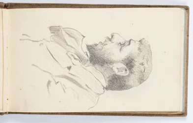 Sketchbook Page: Man in Profile
