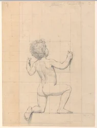 Study for "Genius," "The Arts," Library of Congress, Washington D.C.