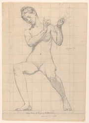 Study for "Mathematics," "The Sciences," Library of Congress, Washington D.C.