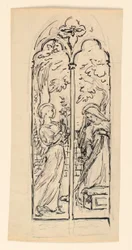 Study for "The Annunciation"