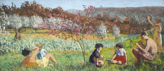 In the Orchard of Étang-la-Ville