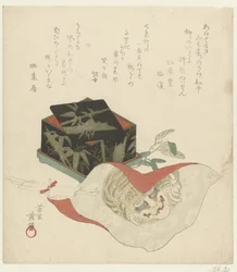 Lacquer Box and Cloth