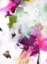 Vibrant Abstract Floral