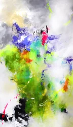 Vibrant Abstract Movement