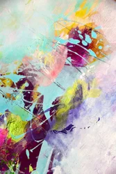 Vibrant Abstract Splashes