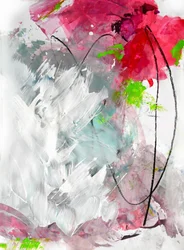Vibrant Abstract Strokes