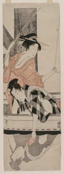 Couple in a Boat, c1799