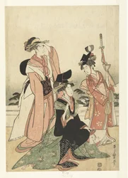 Courtesan Imitating a Courtier
