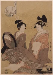 Hanamurasaki of the Tamaya, 1793