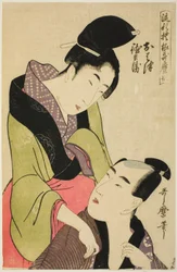 Ohatsu and Tokubei, from the series 