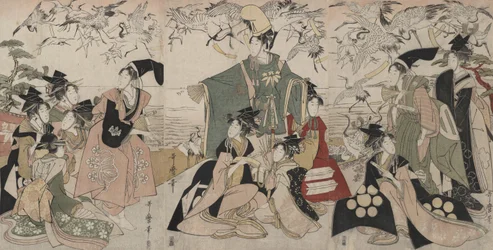 Parody of Yoritomo Releasing Cranes