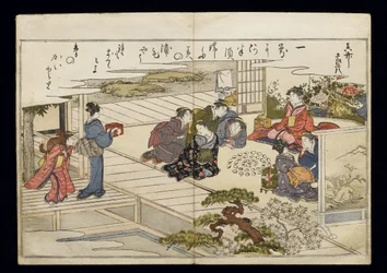 Shiohi no tsuto (Gifts from the Ebb Tide), known as the Shell Book, 1789