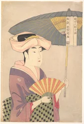 "Woman Holding Up a Parasol" from the series "Ten Classes of Women